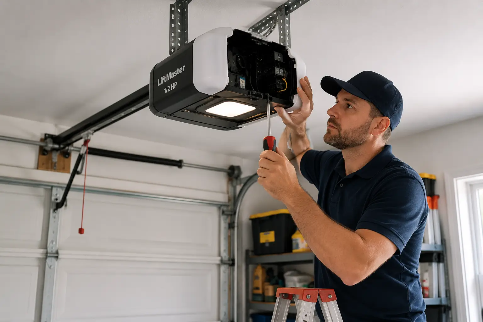 Garage door opener repair service in Detroit