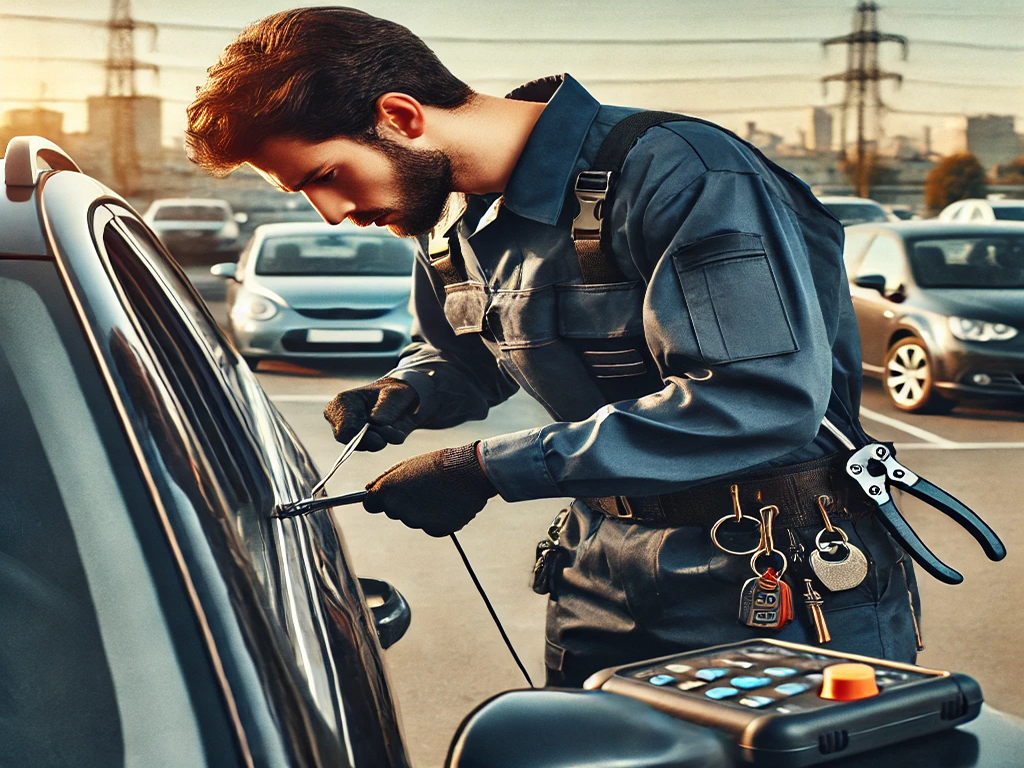 technicain repair car locksmith